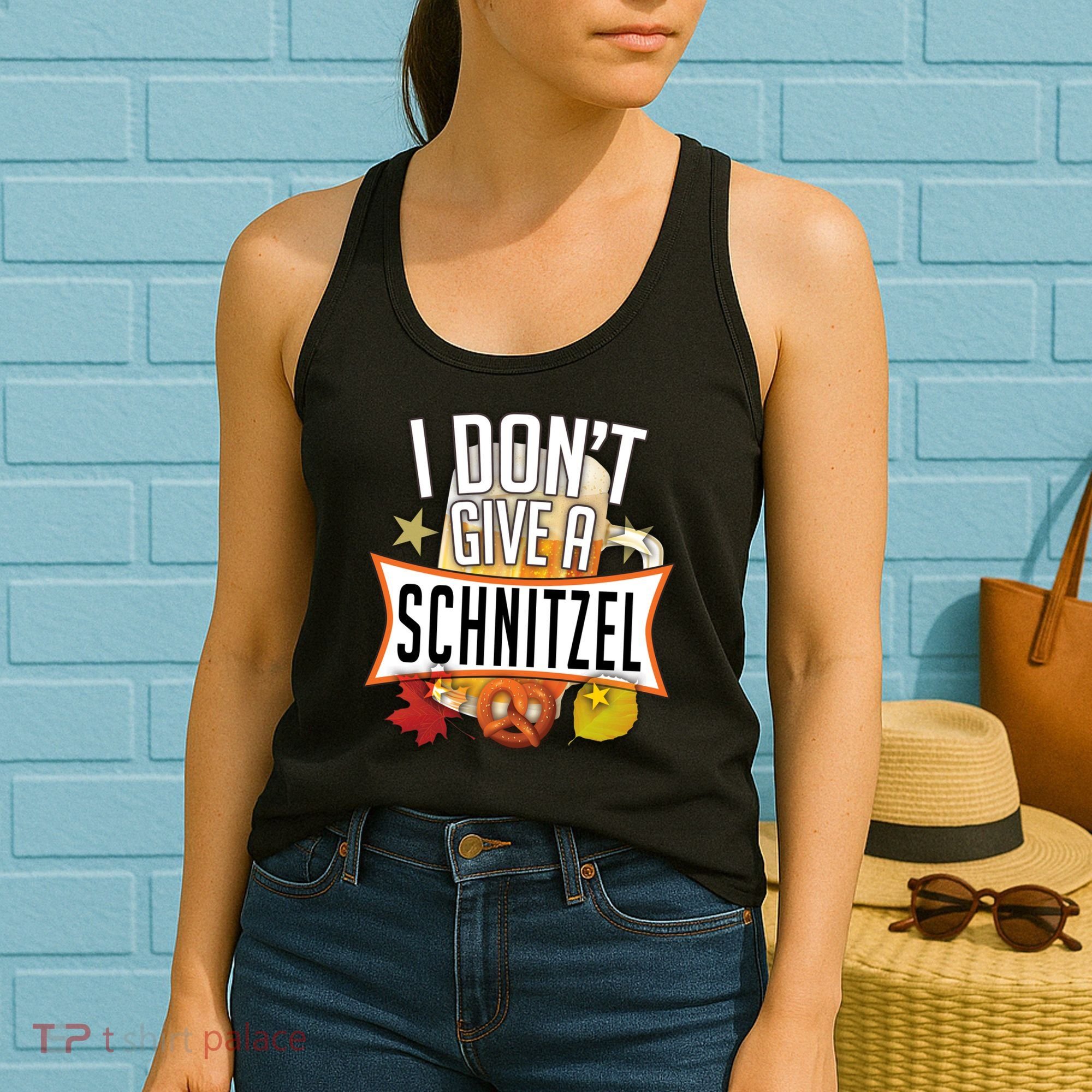 I Don't Give A Schnitzel Women's Tank Top