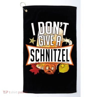 I Don't Give A Schnitzel Golf Towel