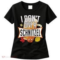 I Don't Give A Schnitzel Women's T-Shirt thumb 0