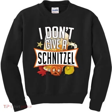 I Don't Give A Schnitzel Kids Sweatshirt