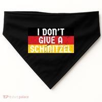 I Don't Give A Schnitzel Funny Oktoberfest USA-Made Doggie Bandana thumb 0