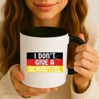 I Don't Give A Schnitzel Funny Oktoberfest Coffee Mug thumb 3