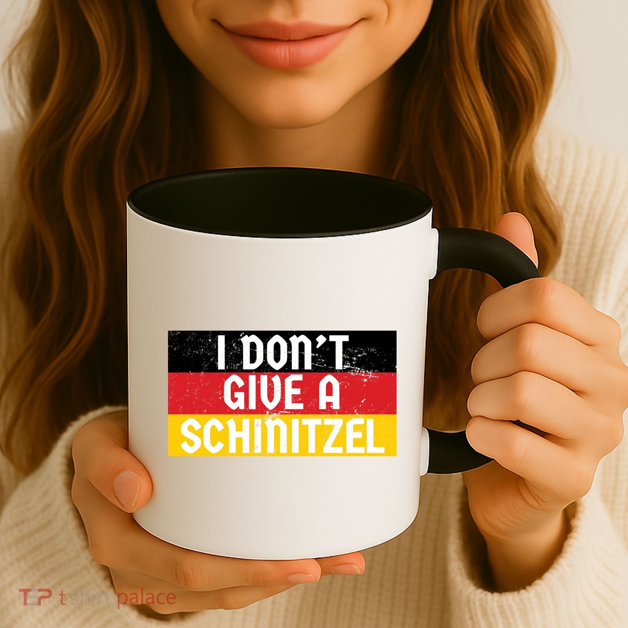 I Don't Give A Schnitzel Funny Oktoberfest Coffee Mug