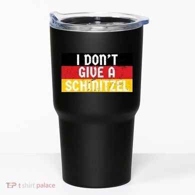 I Don't Give A Schnitzel Funny Oktoberfest Tumbler