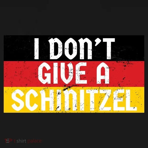 I Don't Give A Schnitzel Funny Oktoberfest Ornament