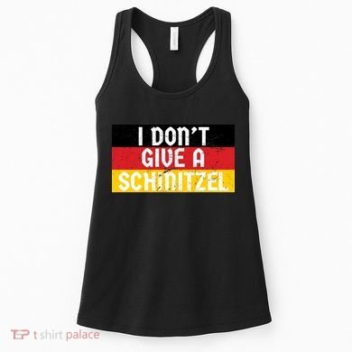 I Don't Give A Schnitzel Funny Oktoberfest Women's Tank Top
