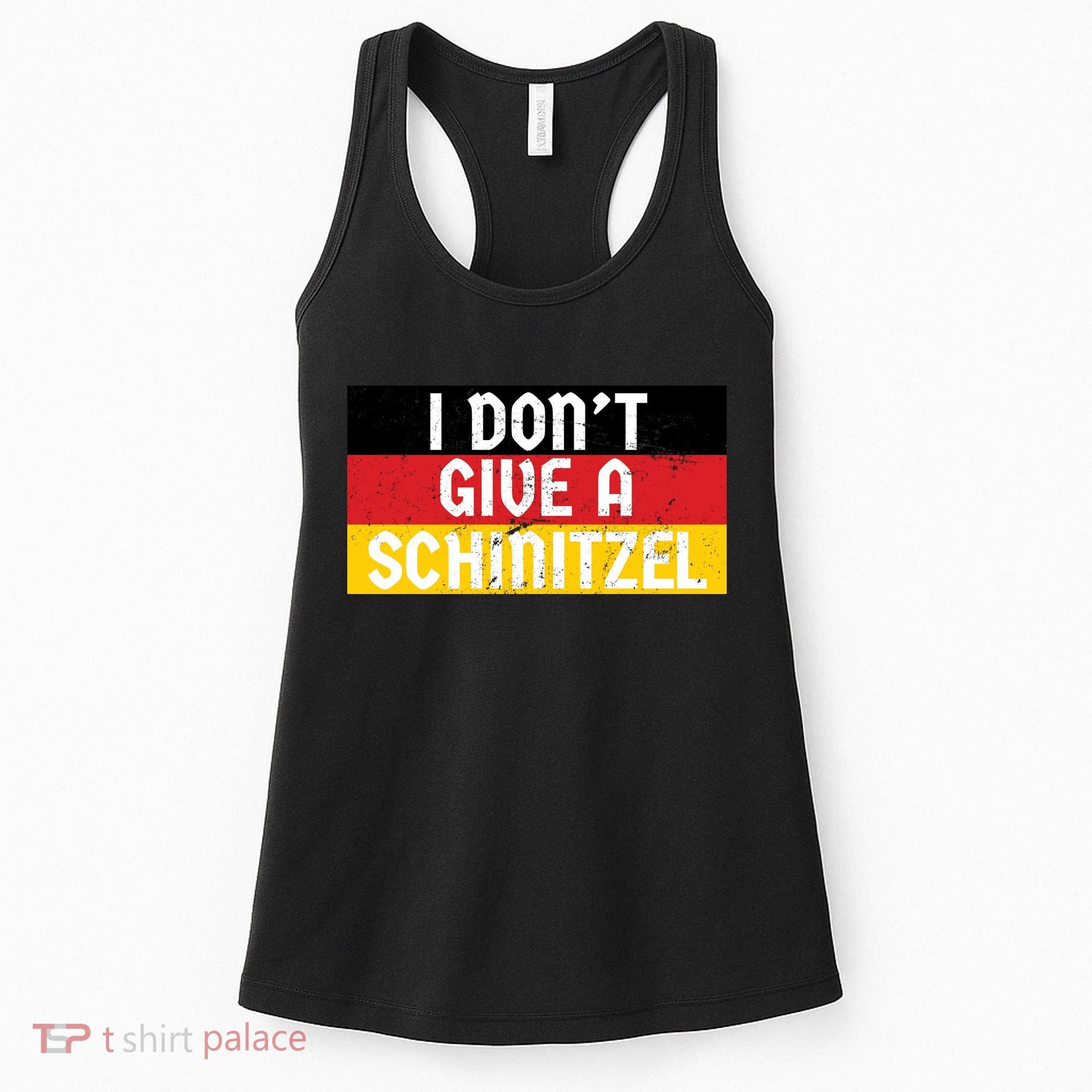 I Don't Give A Schnitzel Funny Oktoberfest Women's Tank Top