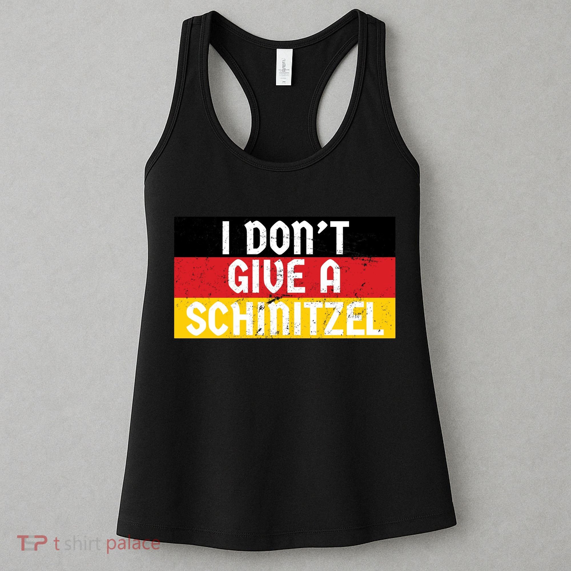 I Don't Give A Schnitzel Funny Oktoberfest Women's Tank Top