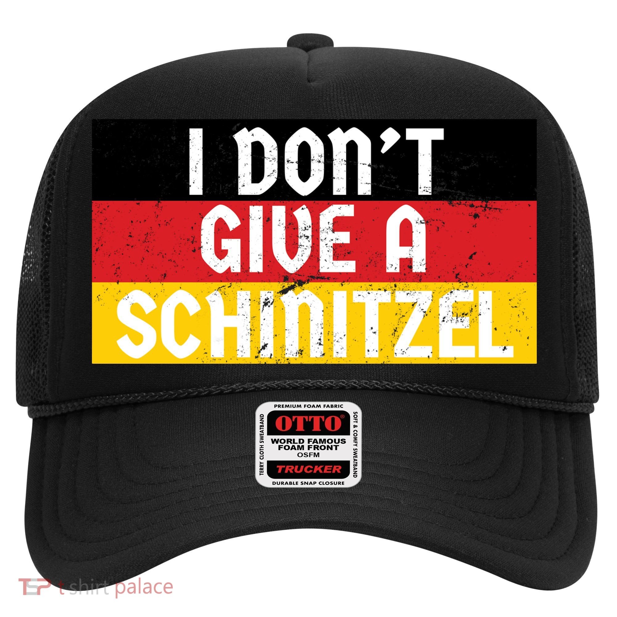 I Don't Give A Schnitzel Funny Oktoberfest Hat