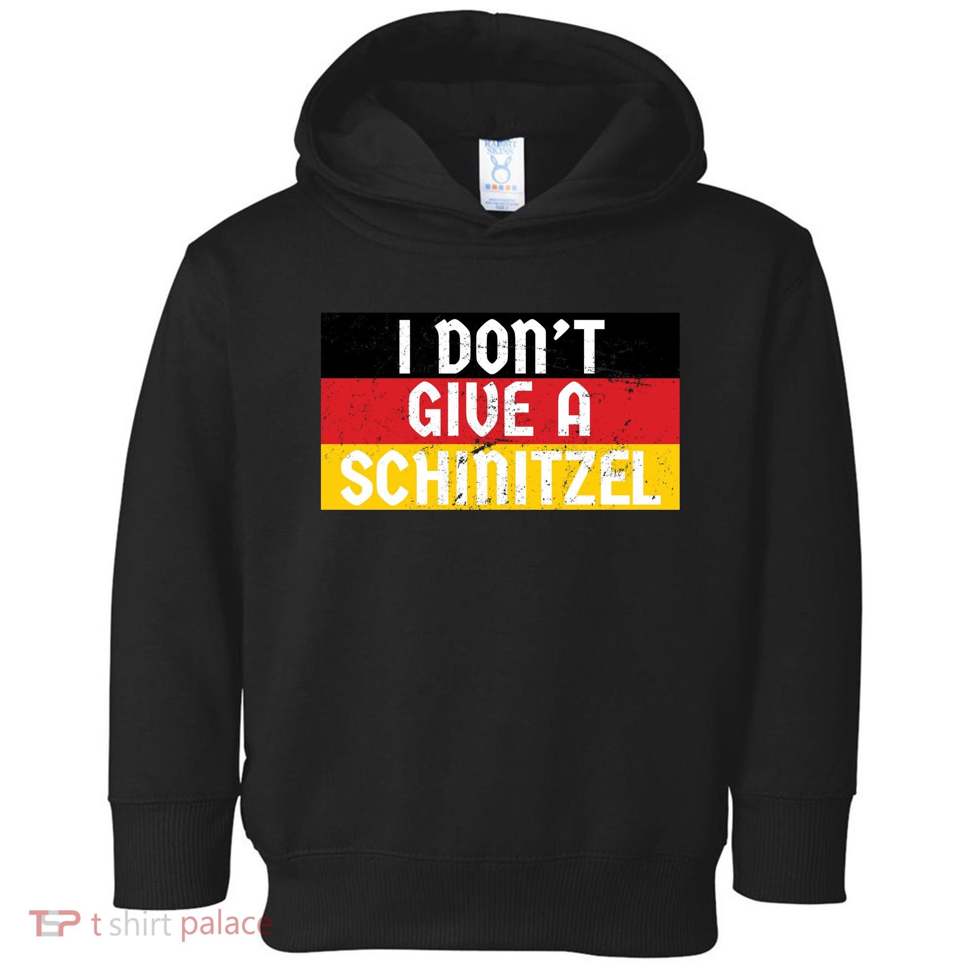 I Don't Give A Schnitzel Funny Oktoberfest Toddler Hoodie