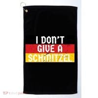 I Don't Give A Schnitzel Funny Oktoberfest Golf Towel thumb 0
