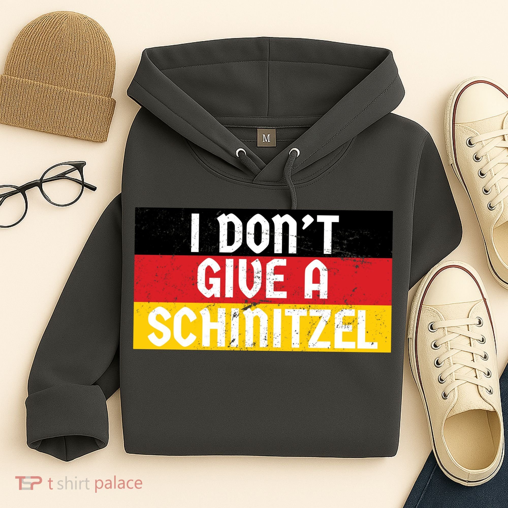 I Don't Give A Schnitzel Funny Oktoberfest Hoodie