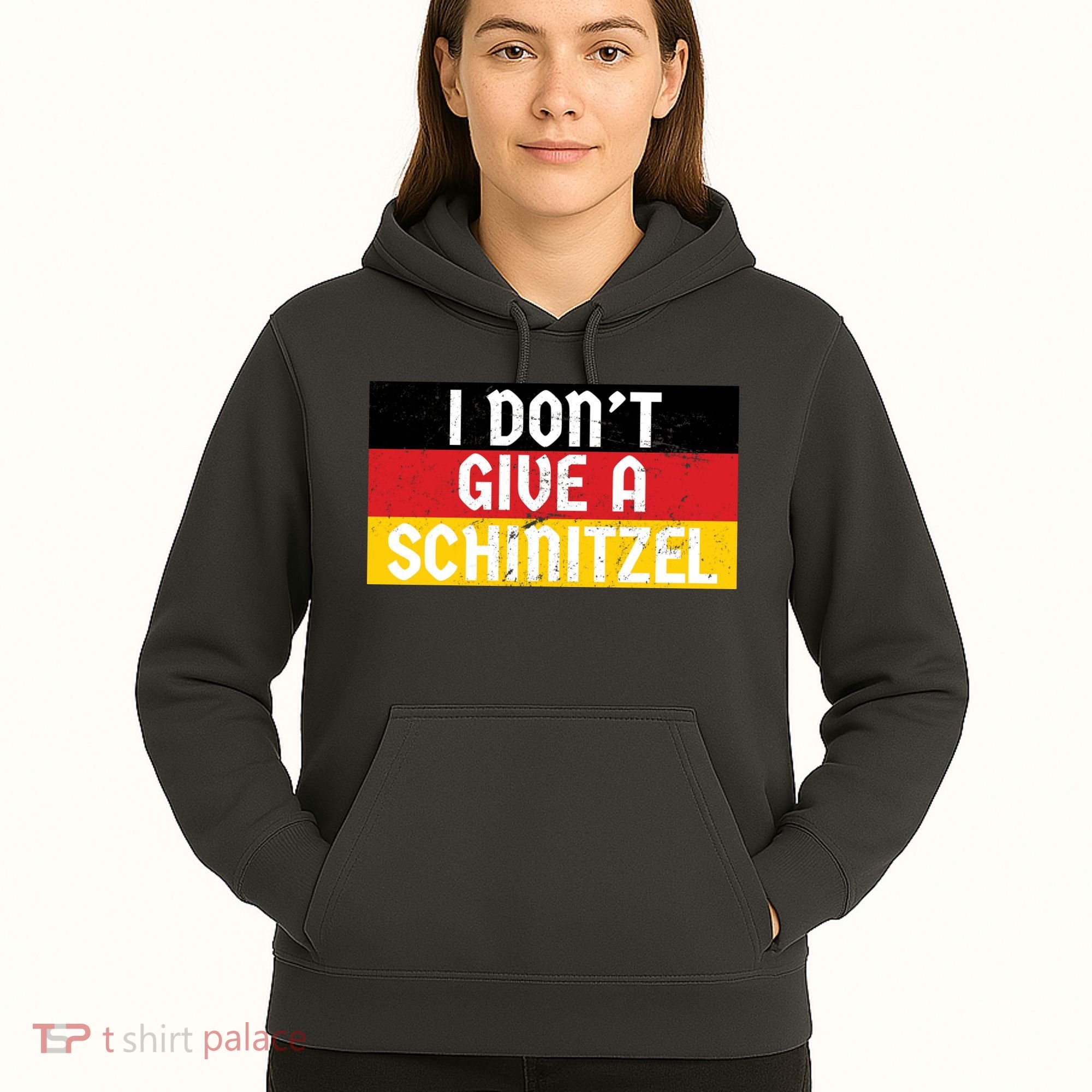 I Don't Give A Schnitzel Funny Oktoberfest Hoodie