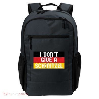 I Don't Give A Schnitzel Funny Oktoberfest Backpack