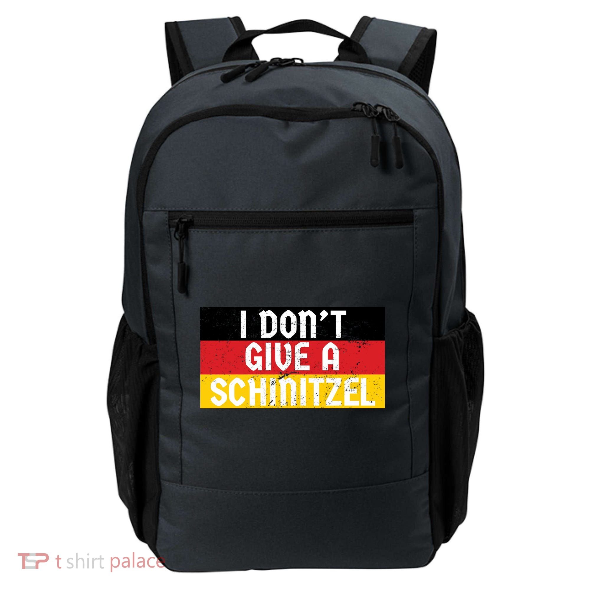 I Don't Give A Schnitzel Funny Oktoberfest Backpack