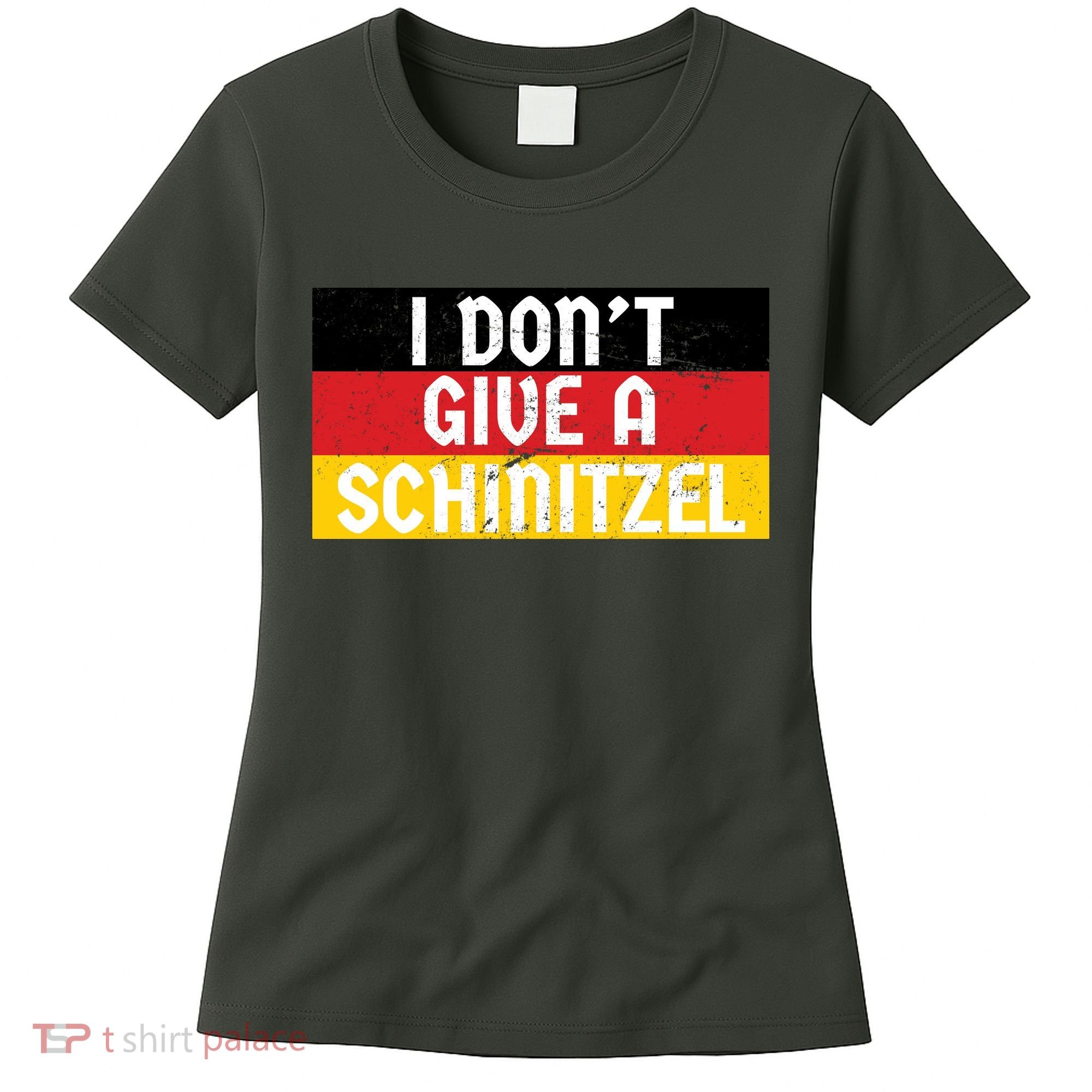 I Don't Give A Schnitzel Funny Oktoberfest Women's T-Shirt