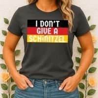 I Don't Give A Schnitzel Funny Oktoberfest Women's T-Shirt thumb 2
