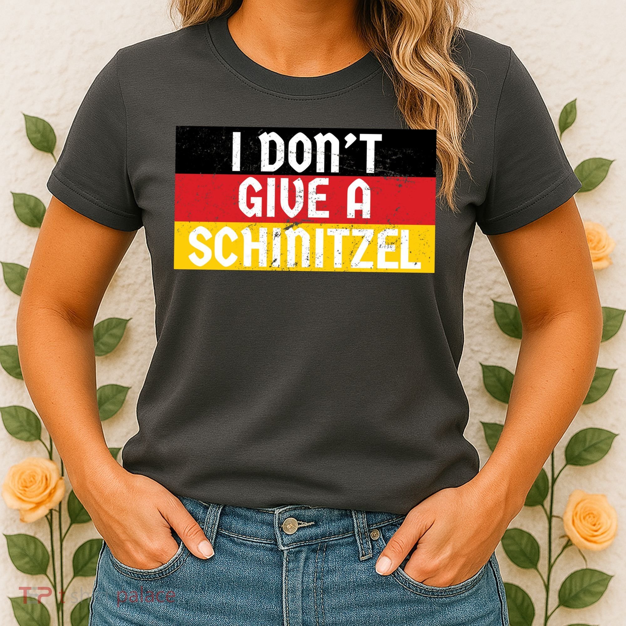 I Don't Give A Schnitzel Funny Oktoberfest Women's T-Shirt