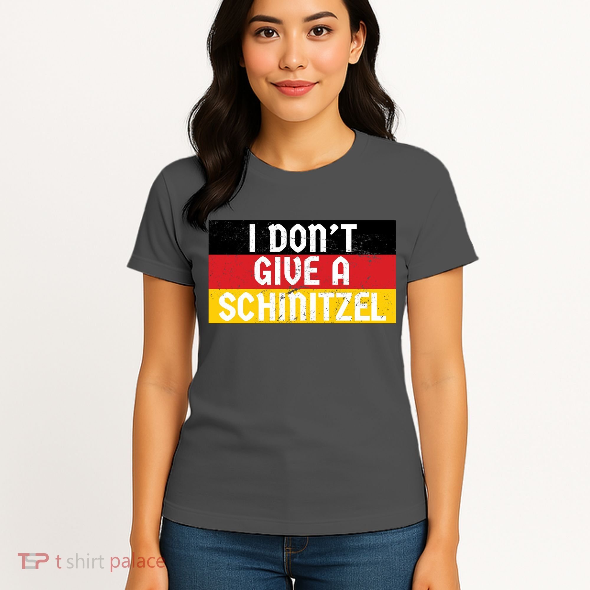 I Don't Give A Schnitzel Funny Oktoberfest Women's T-Shirt