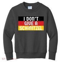 I Don't Give A Schnitzel Funny Oktoberfest Kids Sweatshirt thumb 0