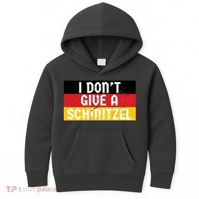 I Don't Give A Schnitzel Funny Oktoberfest Kids Hoodie
