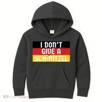 I Don't Give A Schnitzel Funny Oktoberfest Kids Hoodie thumb 0