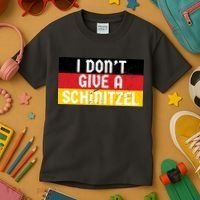 I Don't Give A Schnitzel Funny Oktoberfest Kids T-Shirt thumb 3