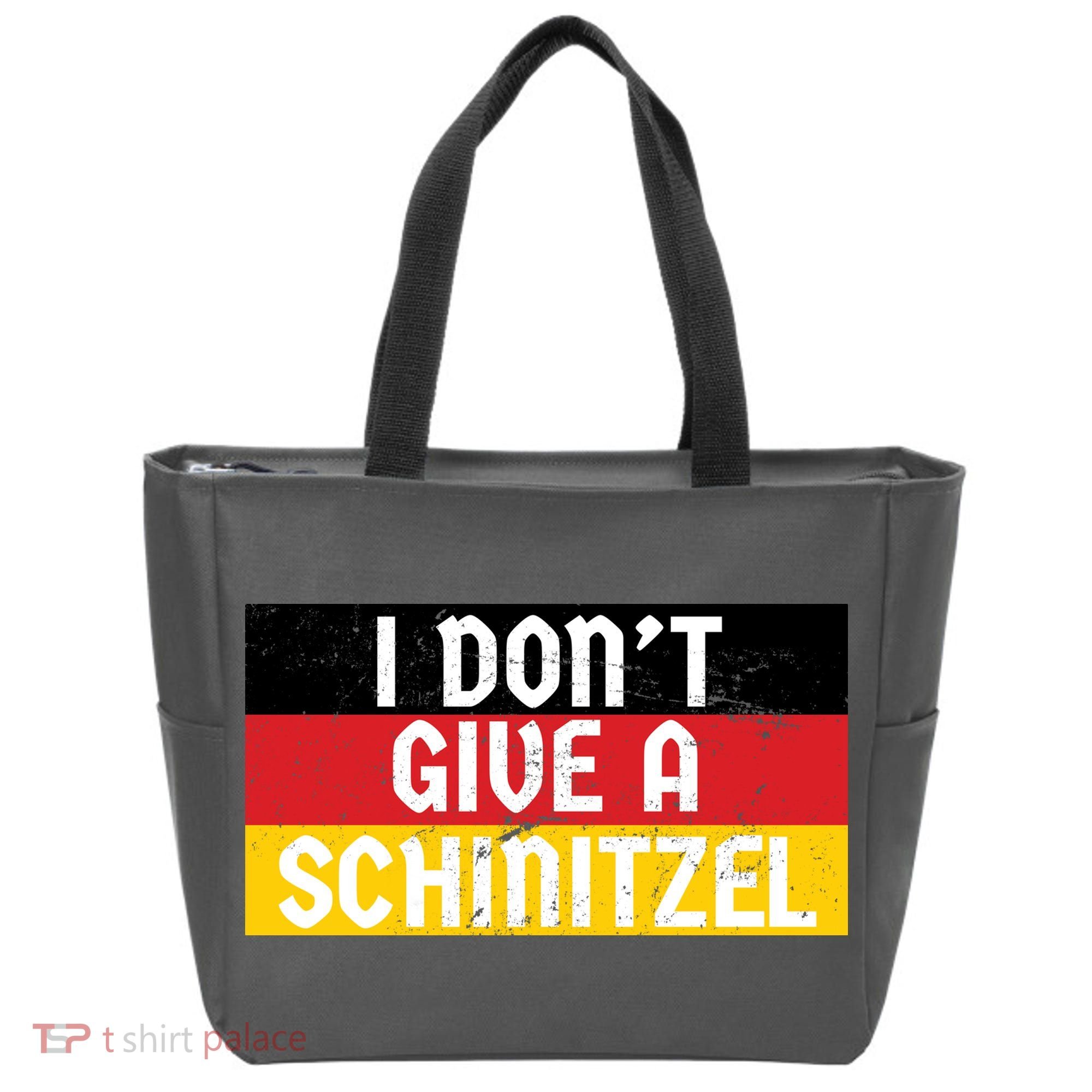 I Don't Give A Schnitzel Funny Oktoberfest Tote Bag