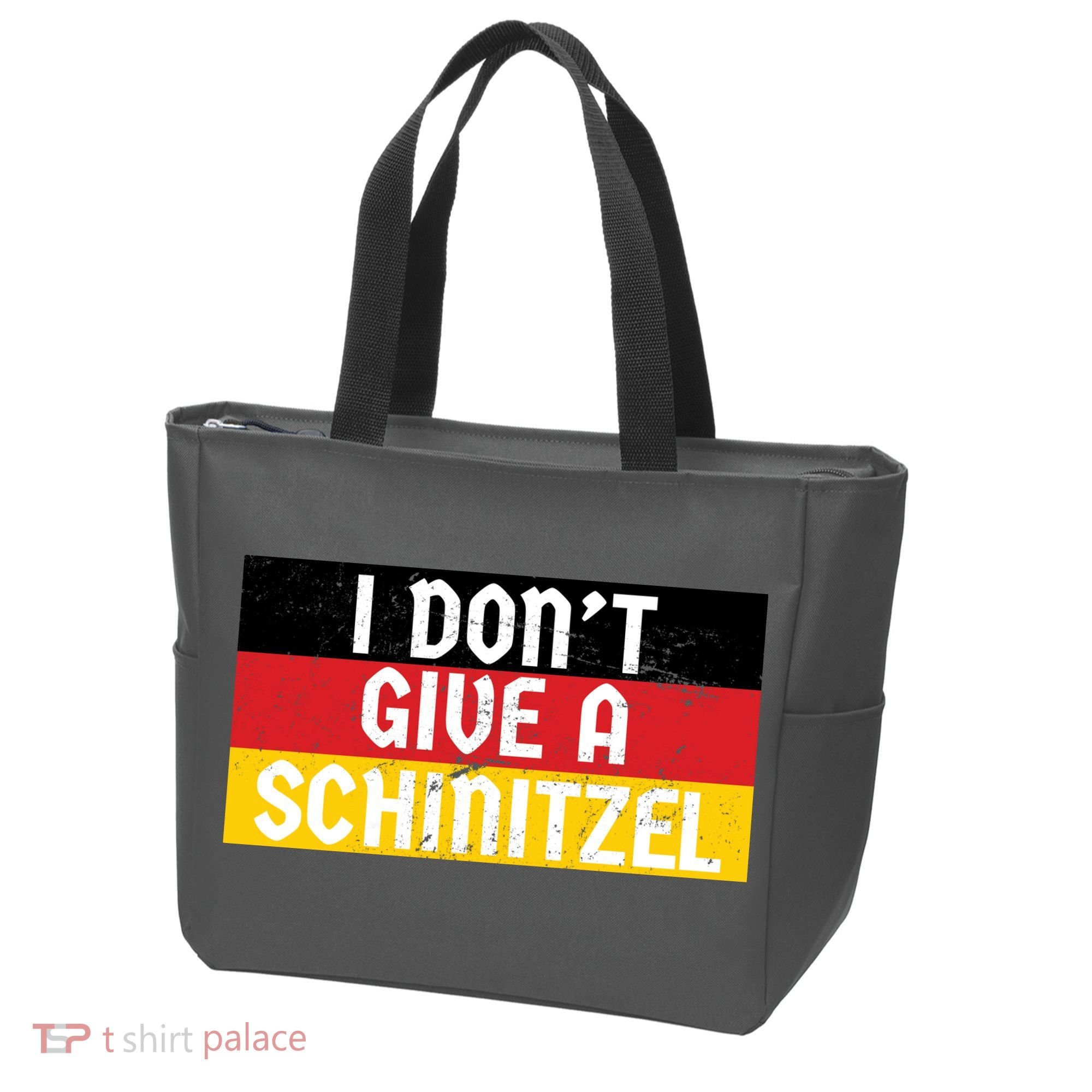 I Don't Give A Schnitzel Funny Oktoberfest Tote Bag