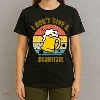 I Don't Give A Schnitzel Funny Oktoberfest Beer T-Shirt thumb 4