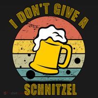 I Don't Give A Schnitzel Funny Oktoberfest Beer T-Shirt thumb 7