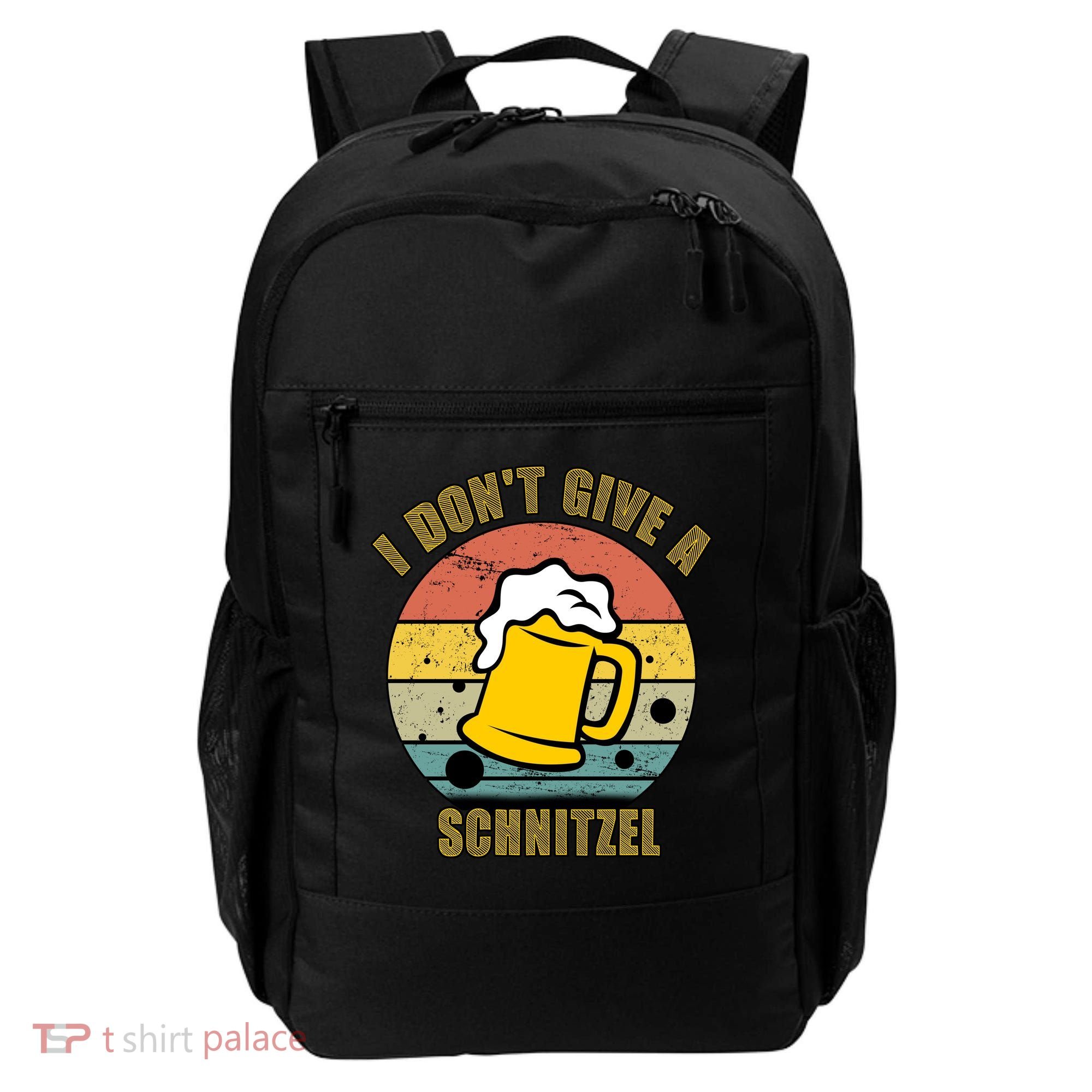 I Don't Give A Schnitzel Funny Oktoberfest Beer Backpack