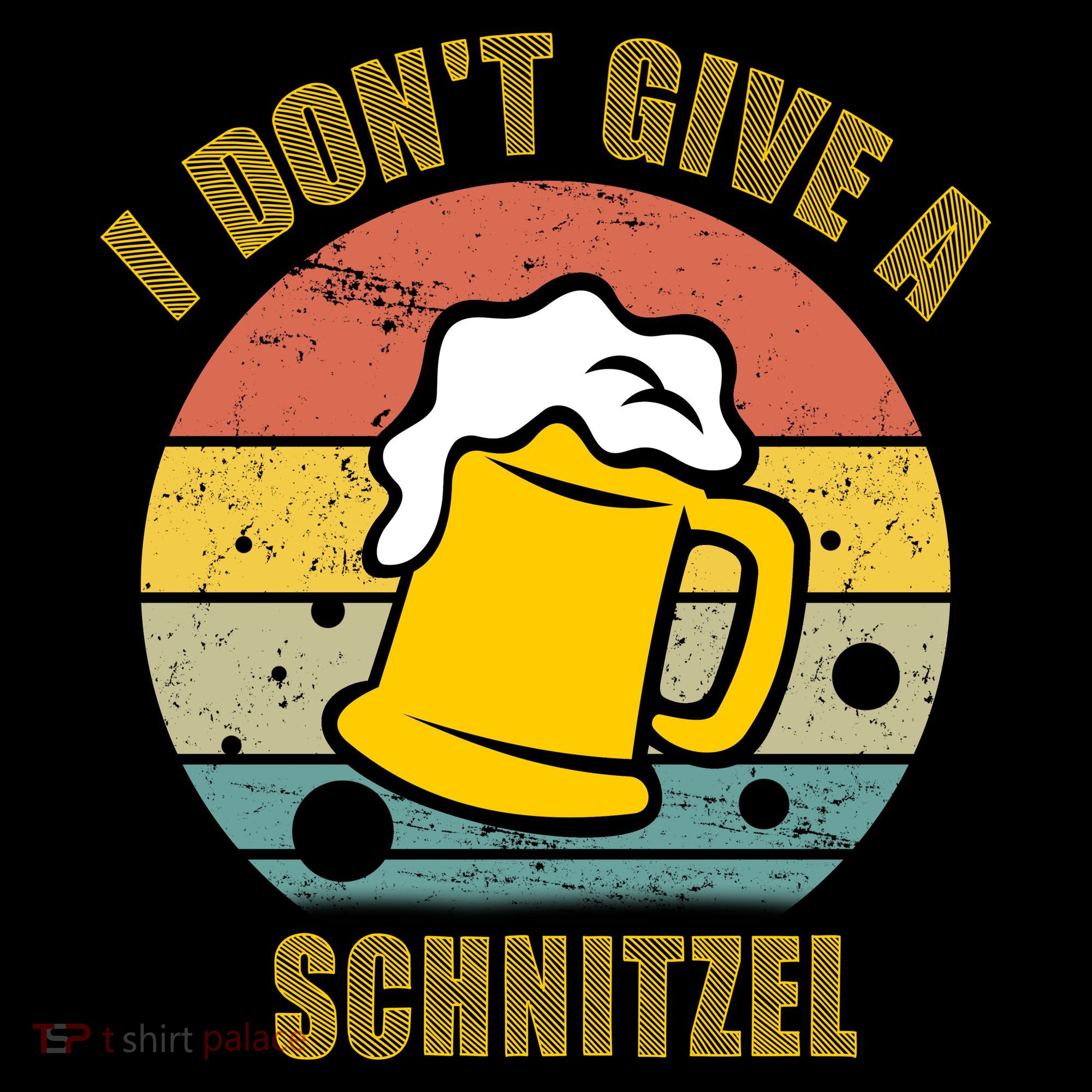I Don't Give A Schnitzel Funny Oktoberfest Beer Coffee Mug