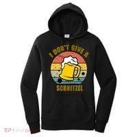 I Don't Give A Schnitzel Funny Oktoberfest Beer Women's Hoodie thumb 0