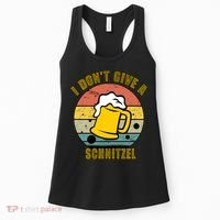 I Don't Give A Schnitzel Funny Oktoberfest Beer Women's Tank Top thumb 0