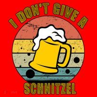 I Don't Give A Schnitzel Funny Oktoberfest Beer Santa Hat thumb 1