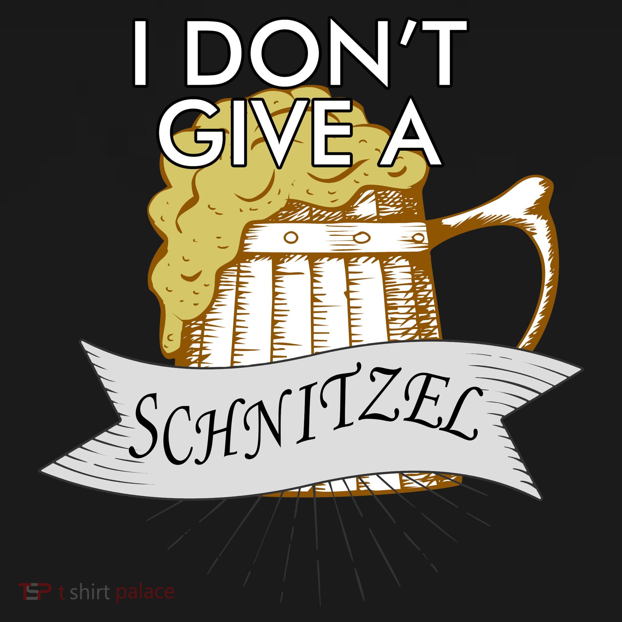 I Don't Give A Schnitzel Oktoberfest Beer Doggie Tank