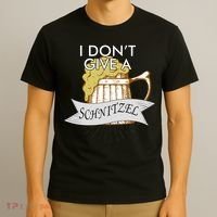 I Don't Give A Schnitzel Oktoberfest Beer T-Shirt thumb 3