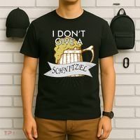I Don't Give A Schnitzel Oktoberfest Beer T-Shirt thumb 6