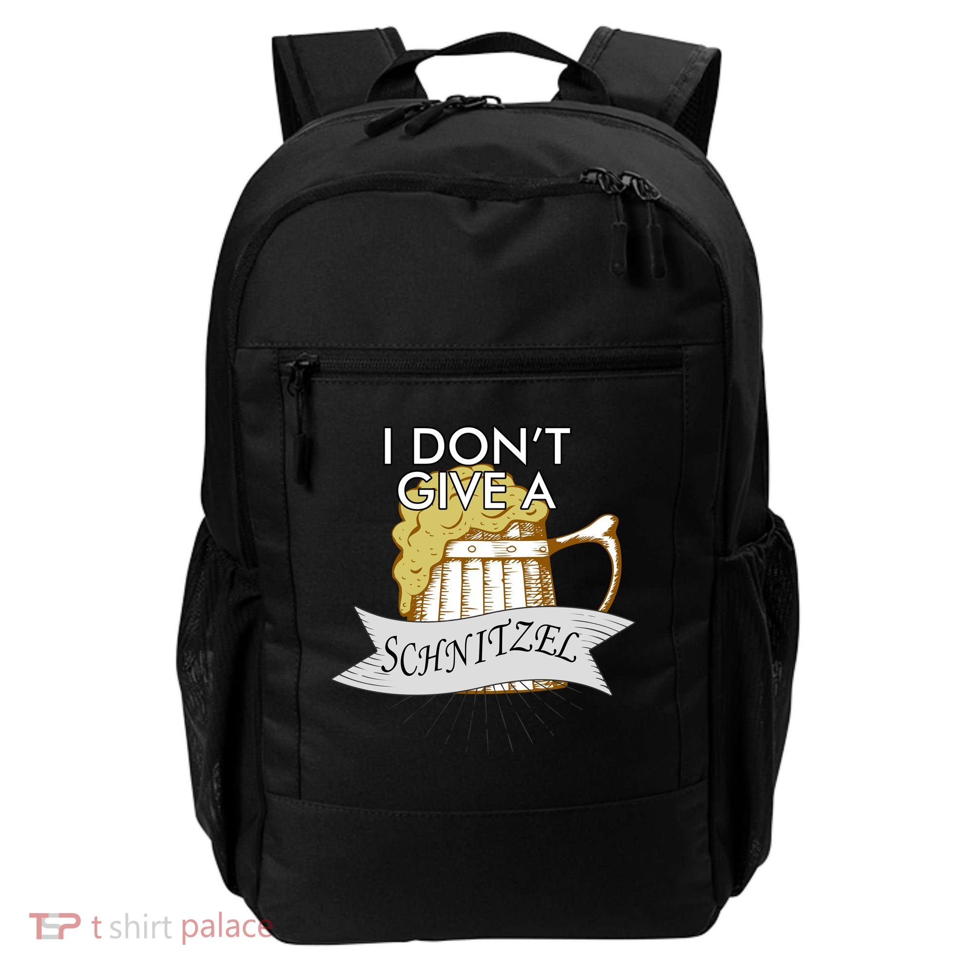 I Don't Give A Schnitzel Oktoberfest Beer Backpack