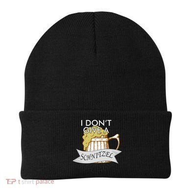 I Don't Give A Schnitzel Oktoberfest Beer Beanie