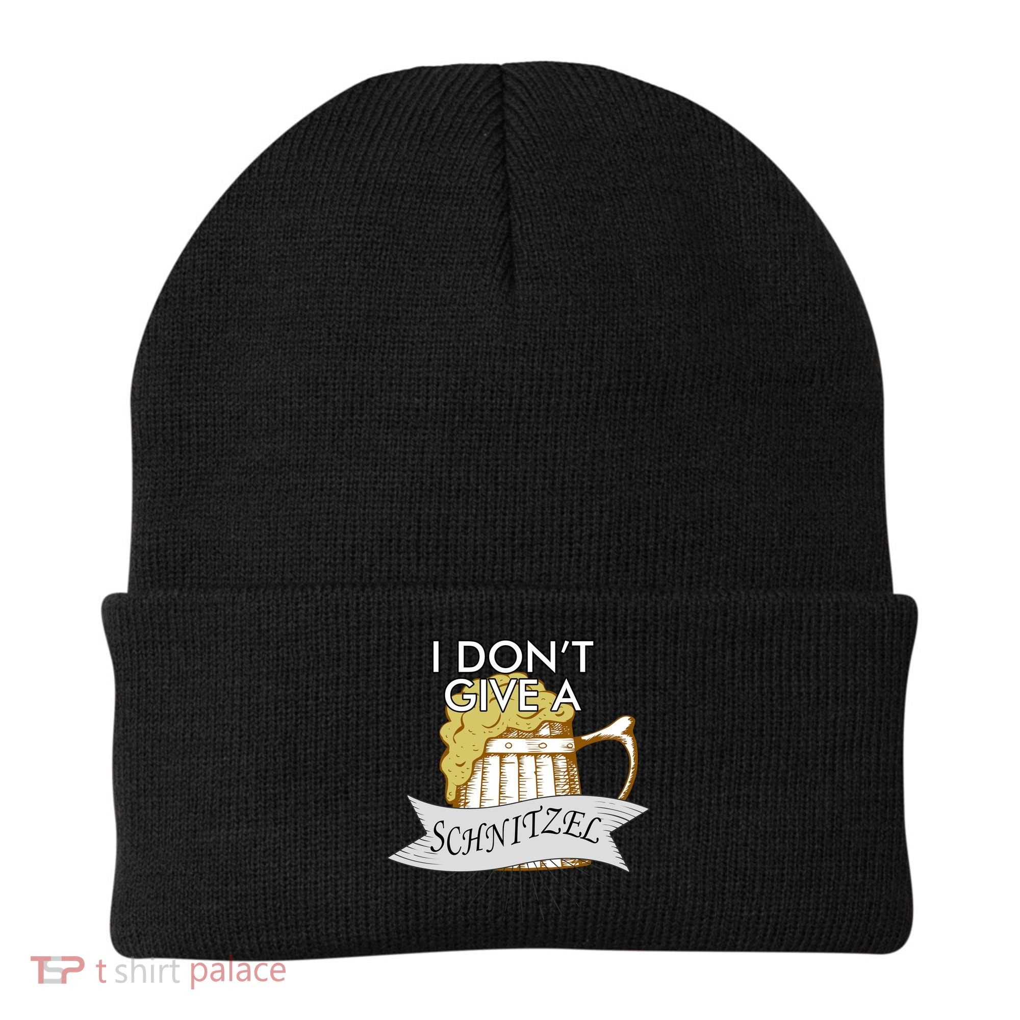 I Don't Give A Schnitzel Oktoberfest Beer Beanie