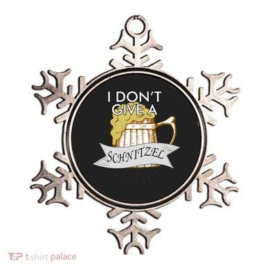 I Don't Give A Schnitzel Oktoberfest Beer Ornament