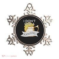 I Don't Give A Schnitzel Oktoberfest Beer Ornament thumb 0