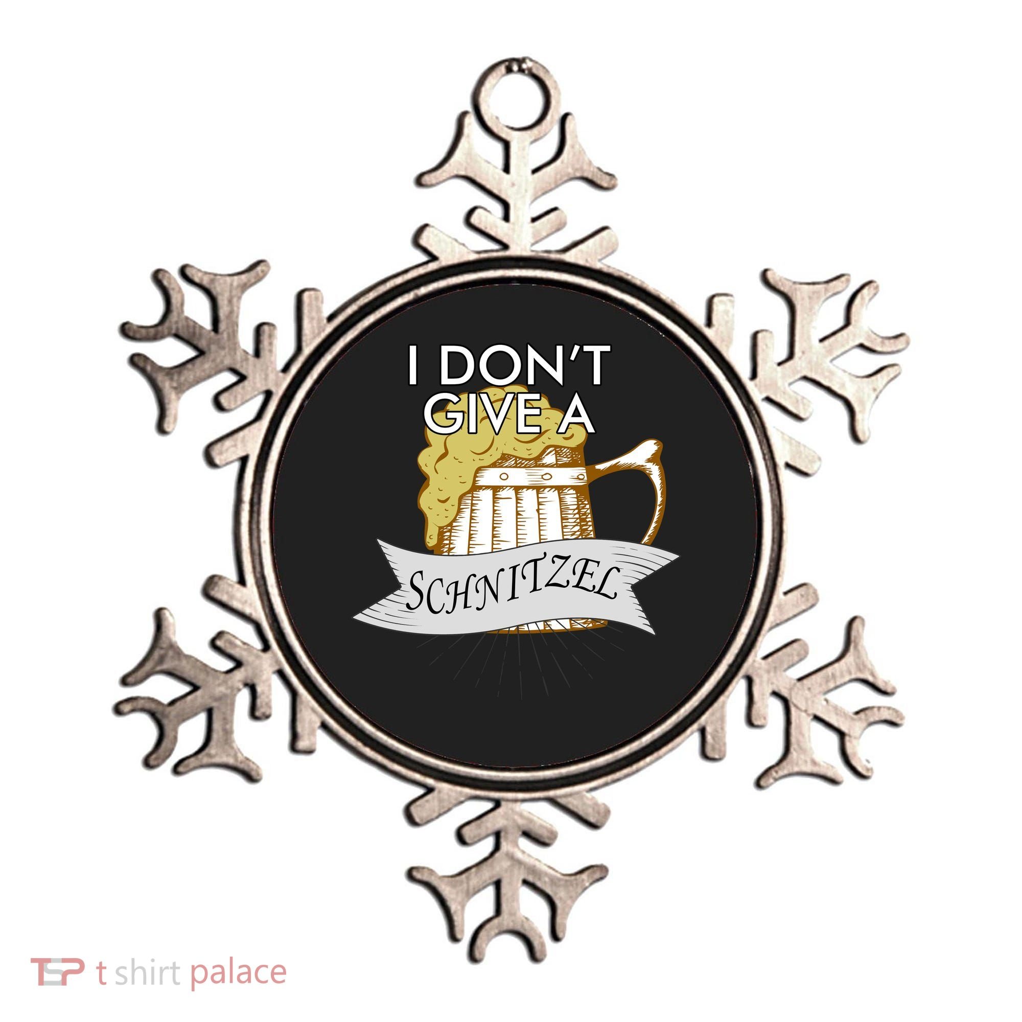 I Don't Give A Schnitzel Oktoberfest Beer Ornament