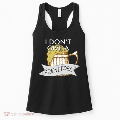 I Don't Give A Schnitzel Oktoberfest Beer Women's Tank Top