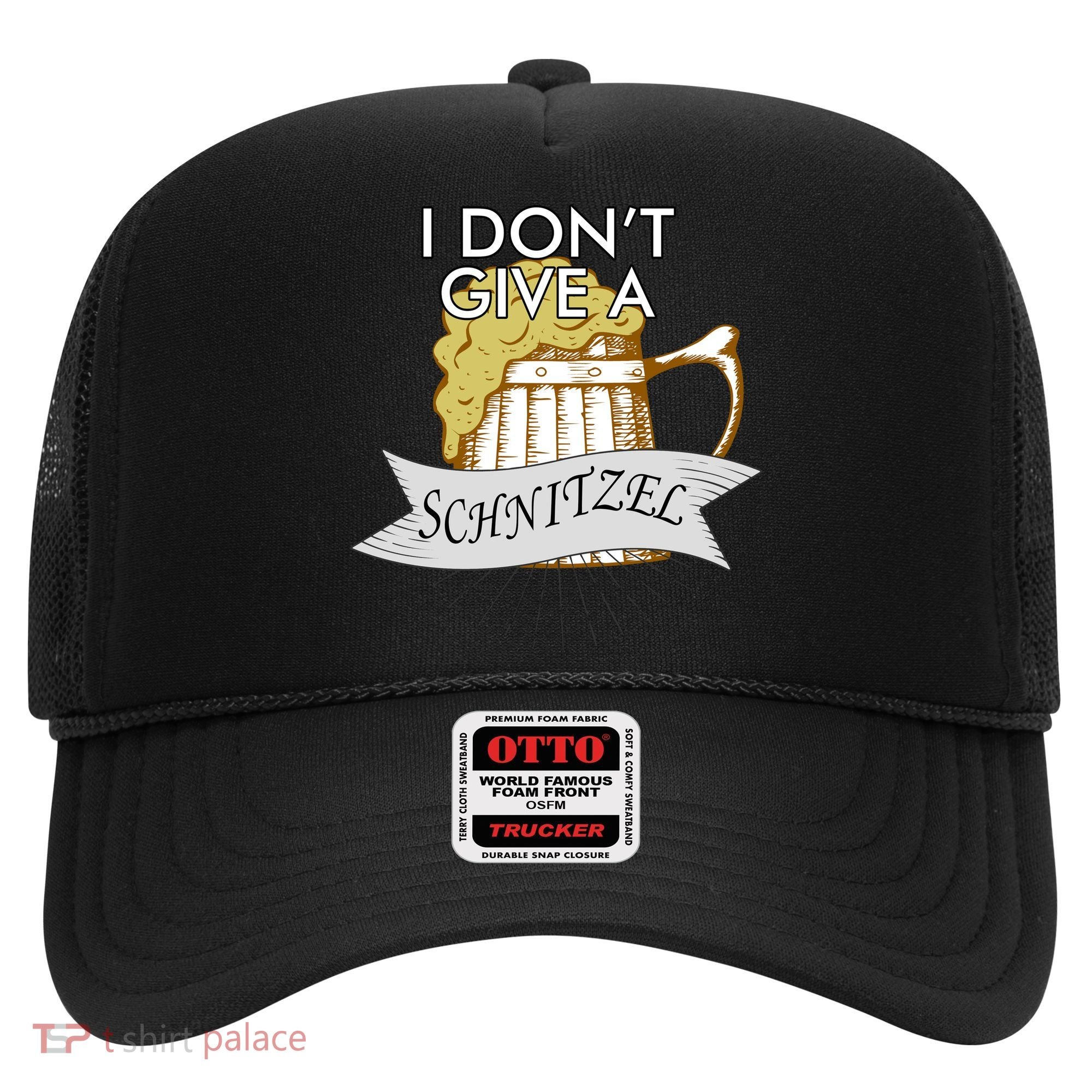 I Don't Give A Schnitzel Oktoberfest Beer Hat