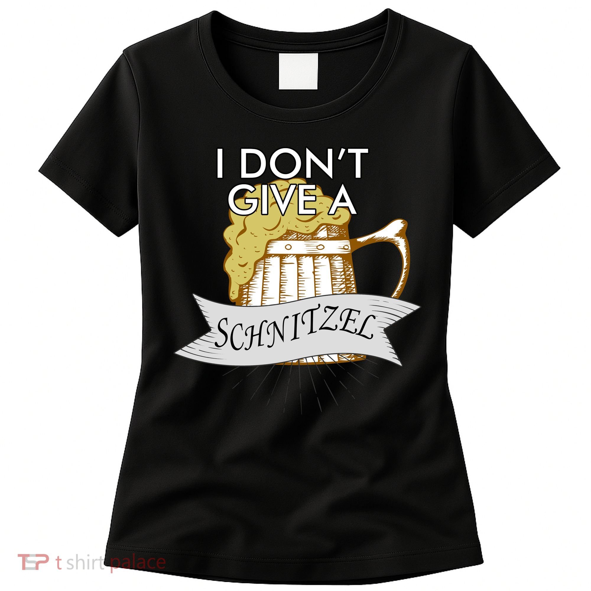 I Don't Give A Schnitzel Oktoberfest Beer Women's T-Shirt