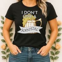 I Don't Give A Schnitzel Oktoberfest Beer Women's T-Shirt thumb 2