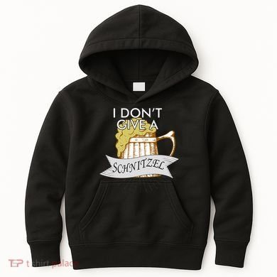 I Don't Give A Schnitzel Oktoberfest Beer Kids Hoodie